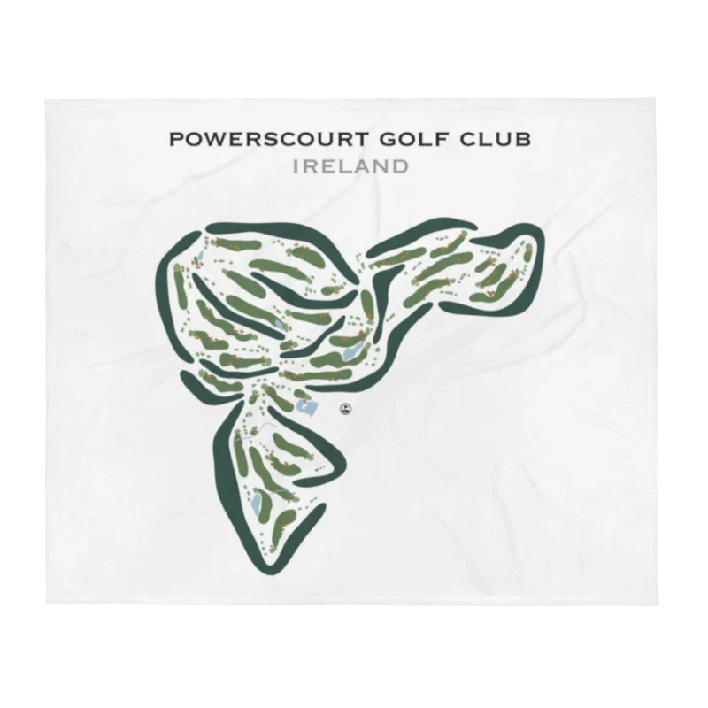 Powerscourt Golf Club, Ireland - Printed Golf Courses