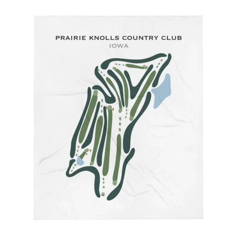 Prairie Knolls Country Club, Iowa - Printed Golf Courses