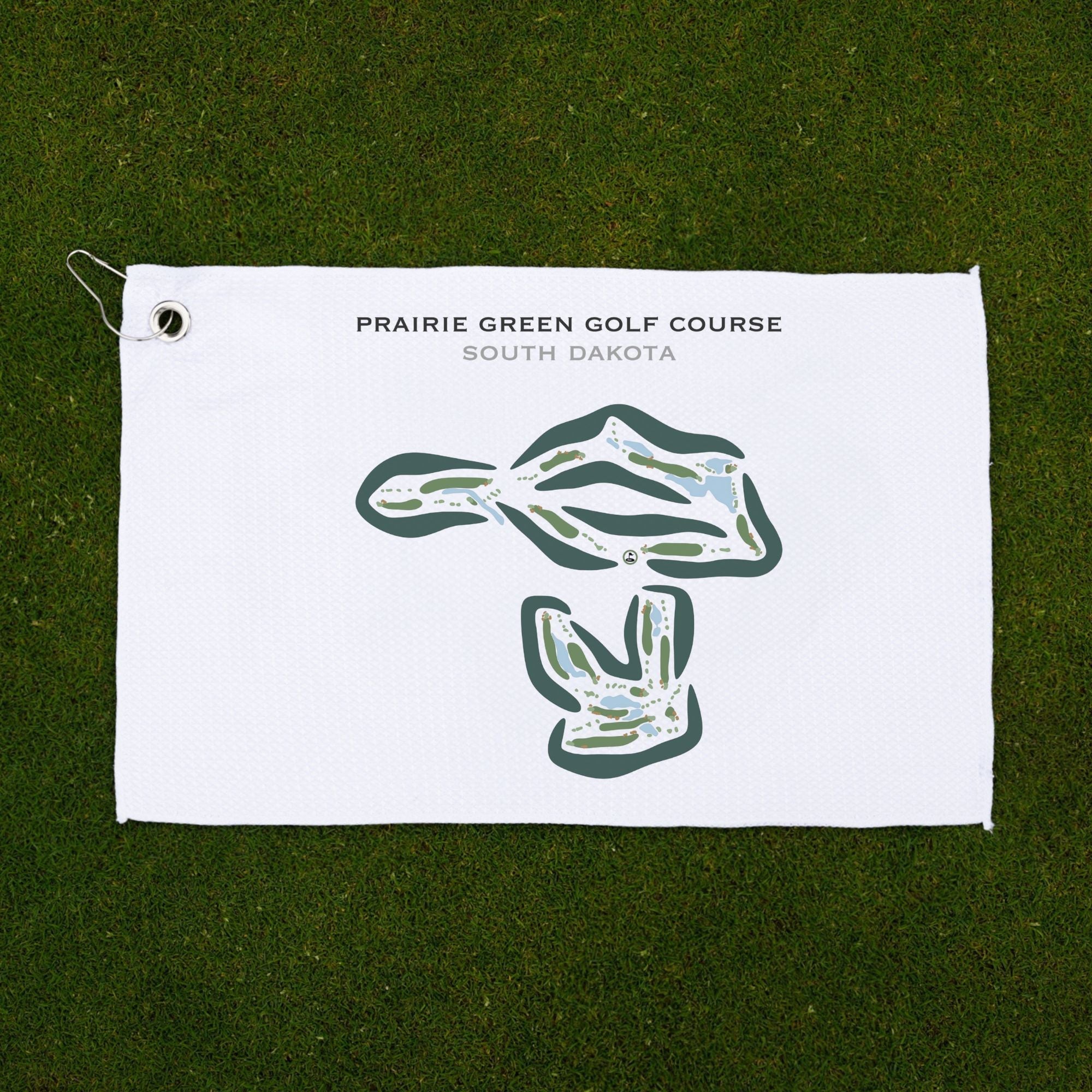 Prairie Green Golf Course, South Dakota - Printed Golf Courses