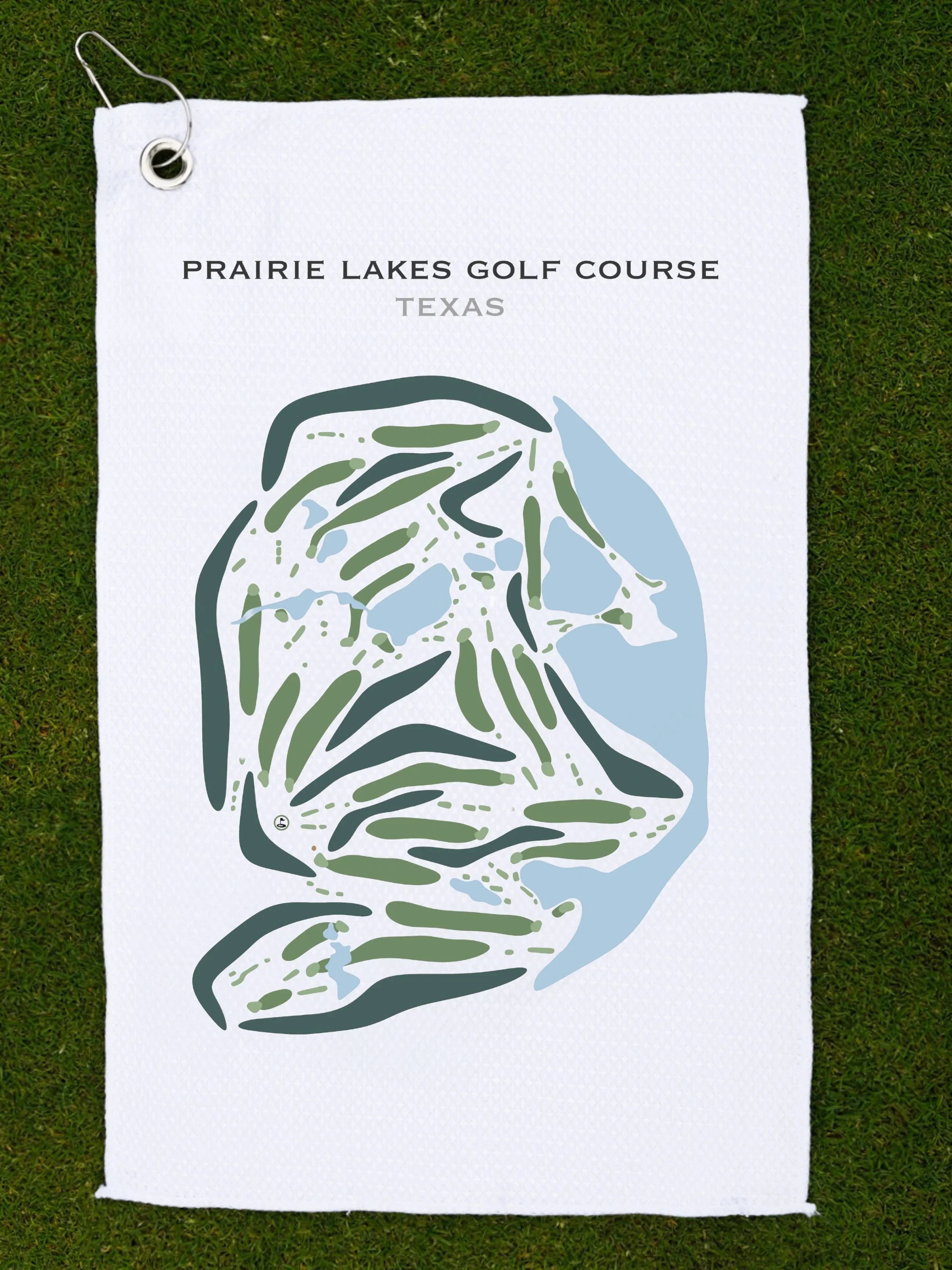 Prairie Lakes Golf Course, Texas - Printed Golf Courses