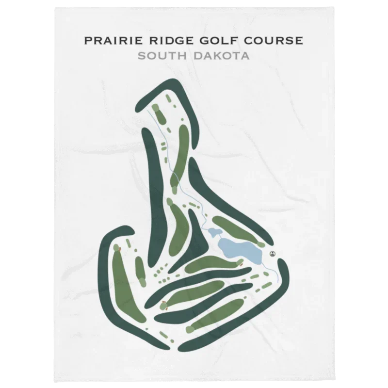 Prairie Ridge Golf Course, South Dakota - Printed Golf Courses