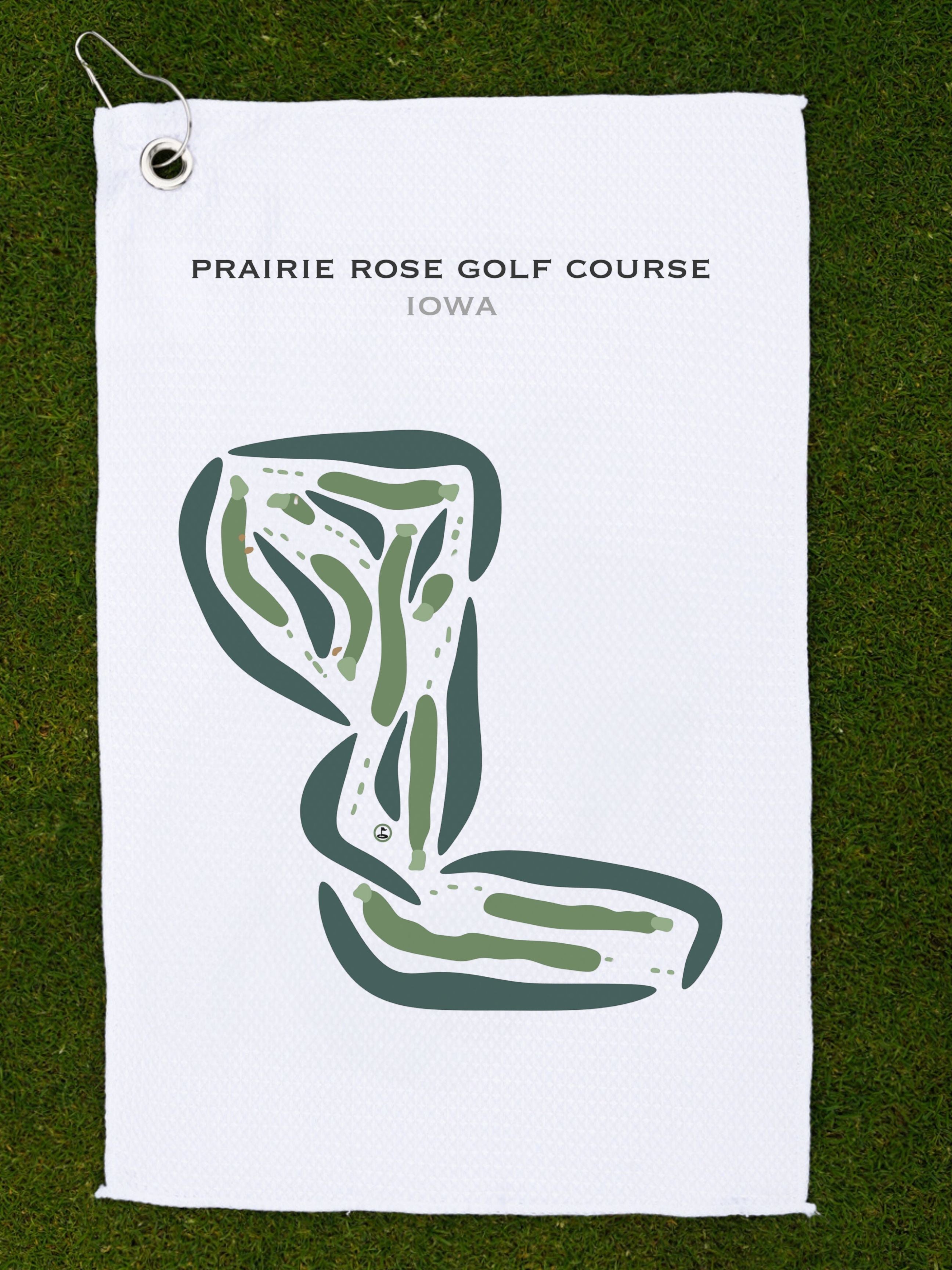 Prairie Rose Golf Course, Iowa - Printed Golf Courses