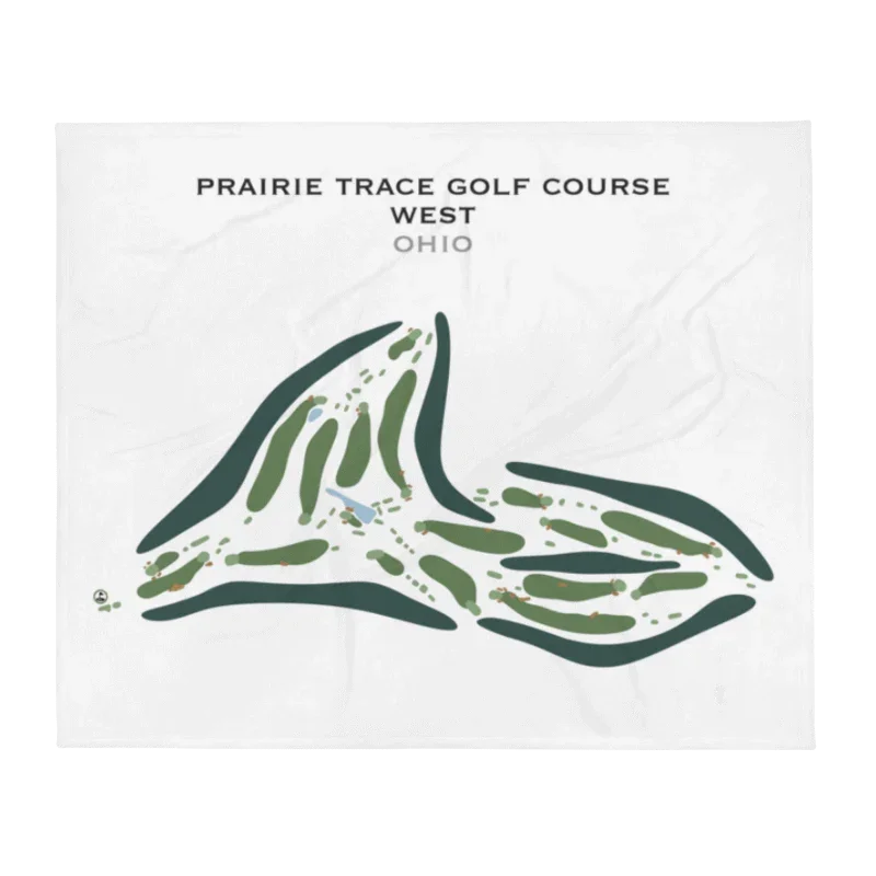 Prairie Trace Golf Course, West, Ohio - Printed Golf Course