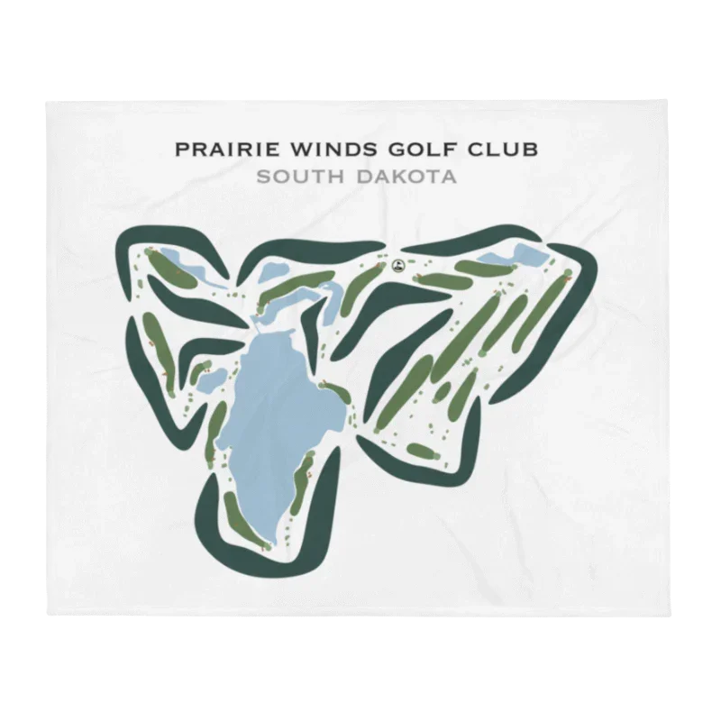 Prairie Winds Golf Club, South Dakota - Printed Golf Courses
