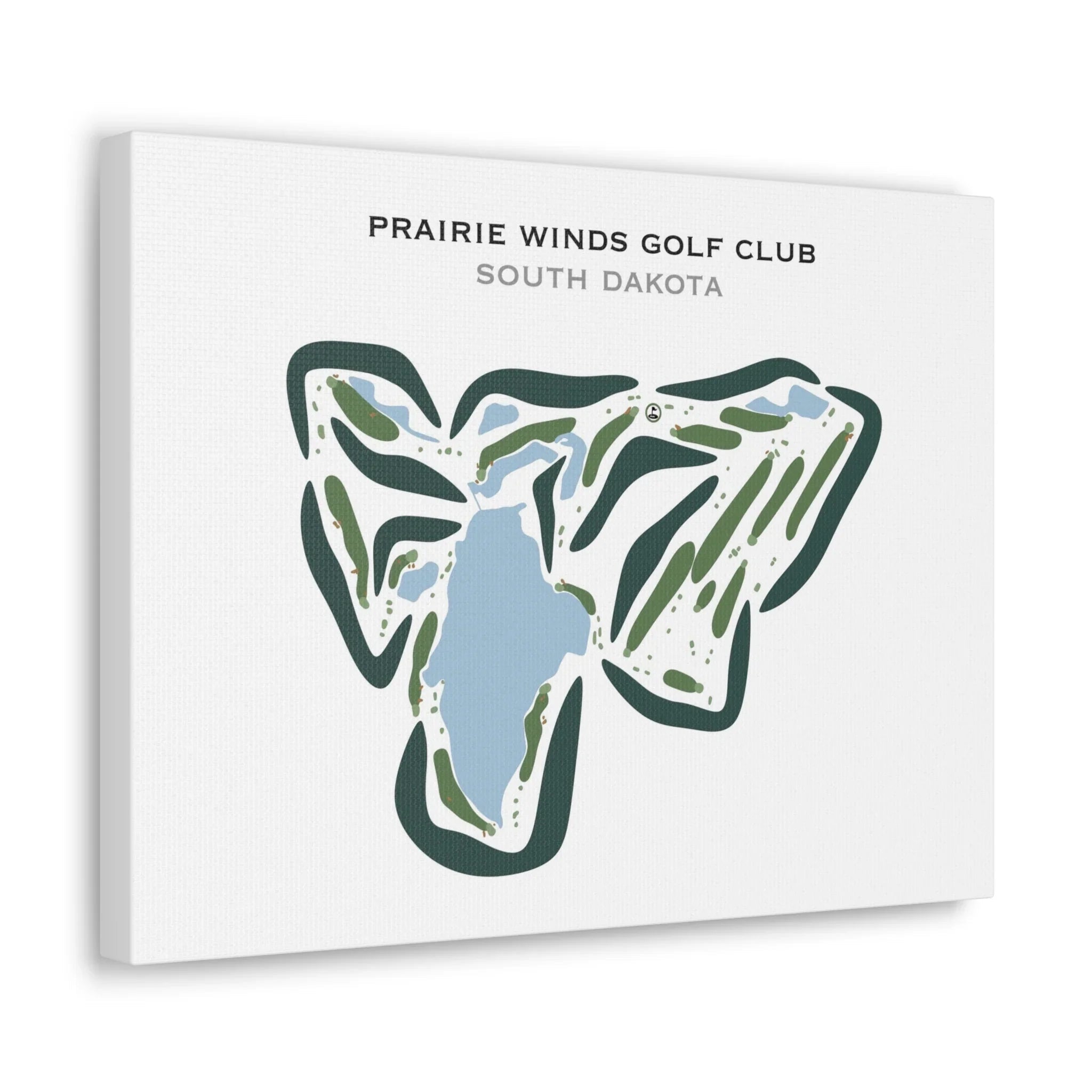 Prairie Winds Golf Club, South Dakota - Printed Golf Courses