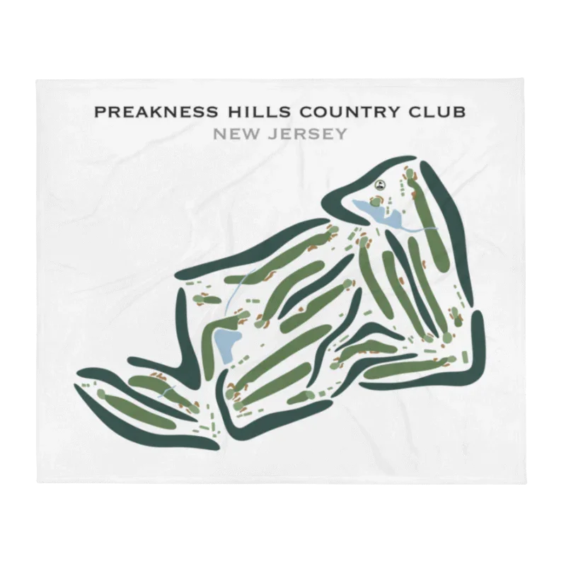 Preakness Hills Country Club, New Jersey - Printed Golf Courses