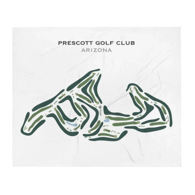 Prescott Golf Club, Arizona - Printed Golf Course