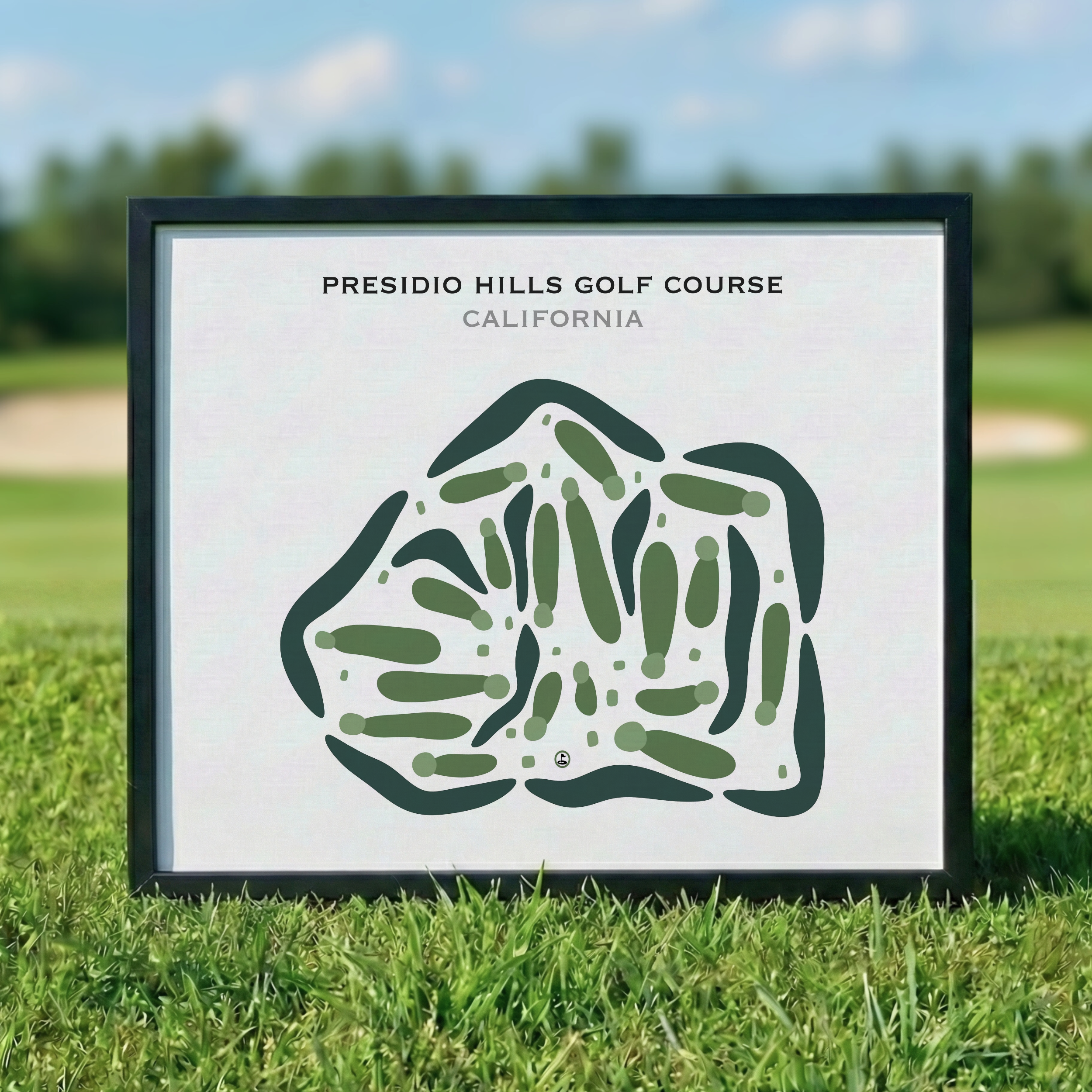 Presidio Hills Golf Course, California - Printed Golf Courses