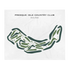 Presque Isle Country Club, Maine - Printed Golf Courses