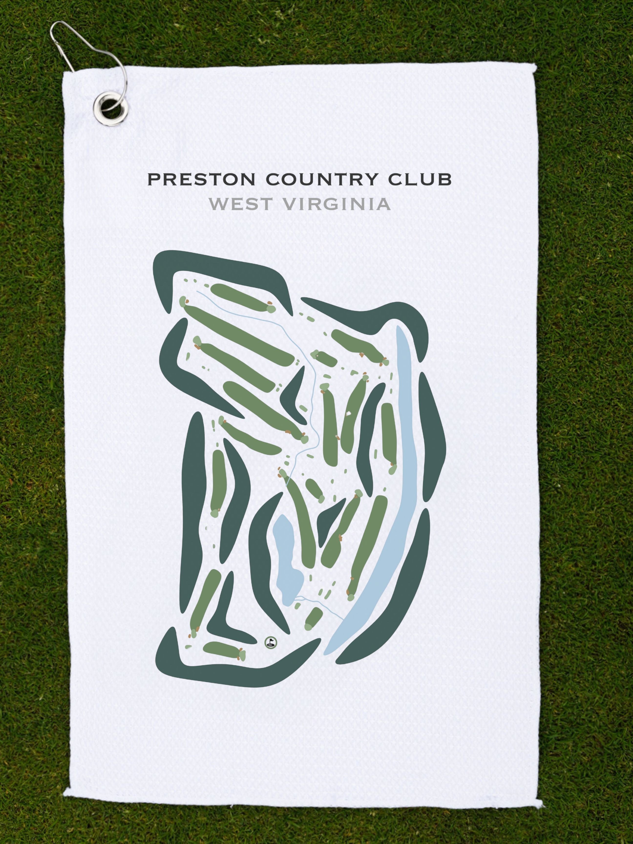 Preston Country Club, West Virginia - Printed Golf Courses