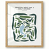 Preston West Par 3 Golf Course, Texas - Printed Golf Courses