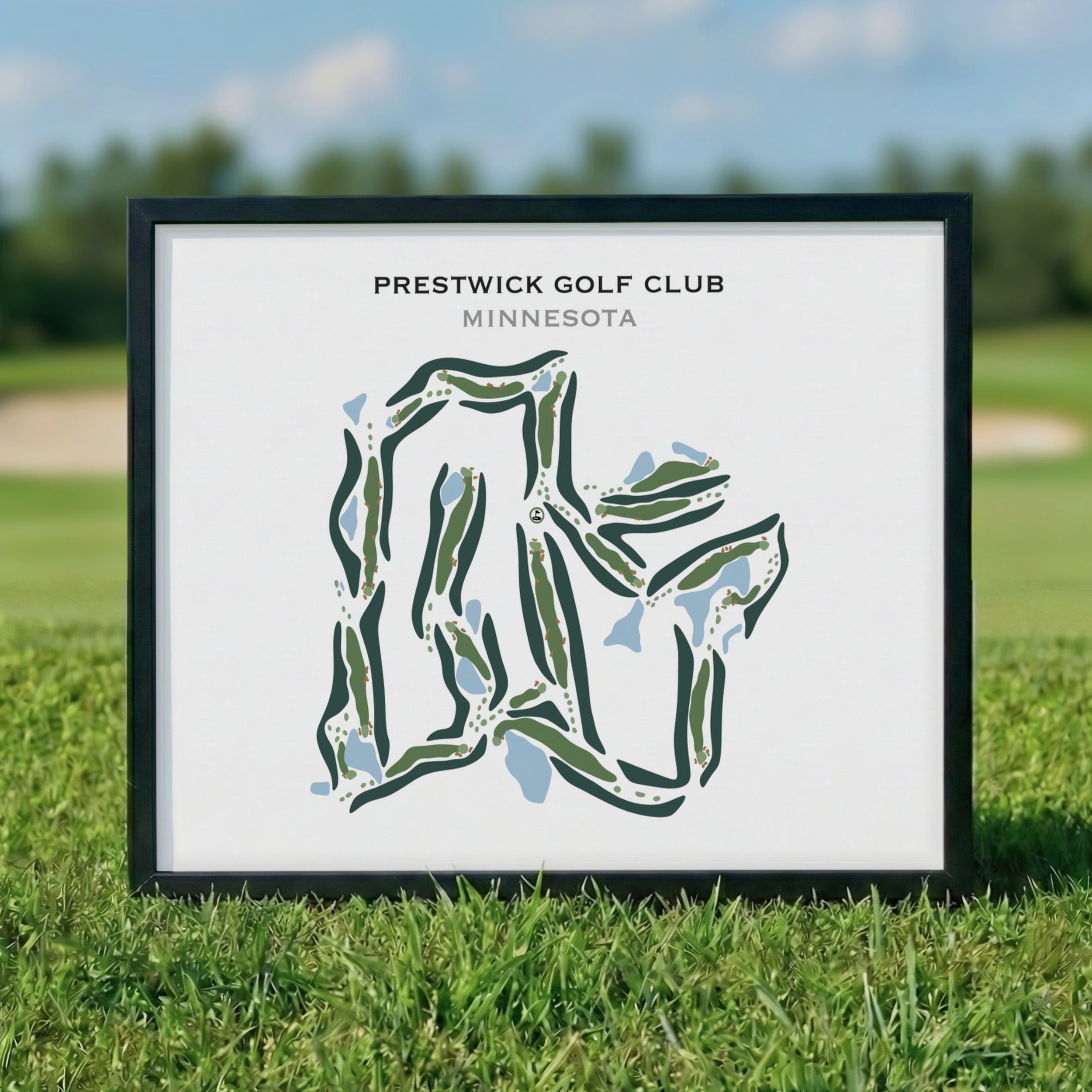 Prestwick Golf Club, Minnesota - Printed Golf Courses