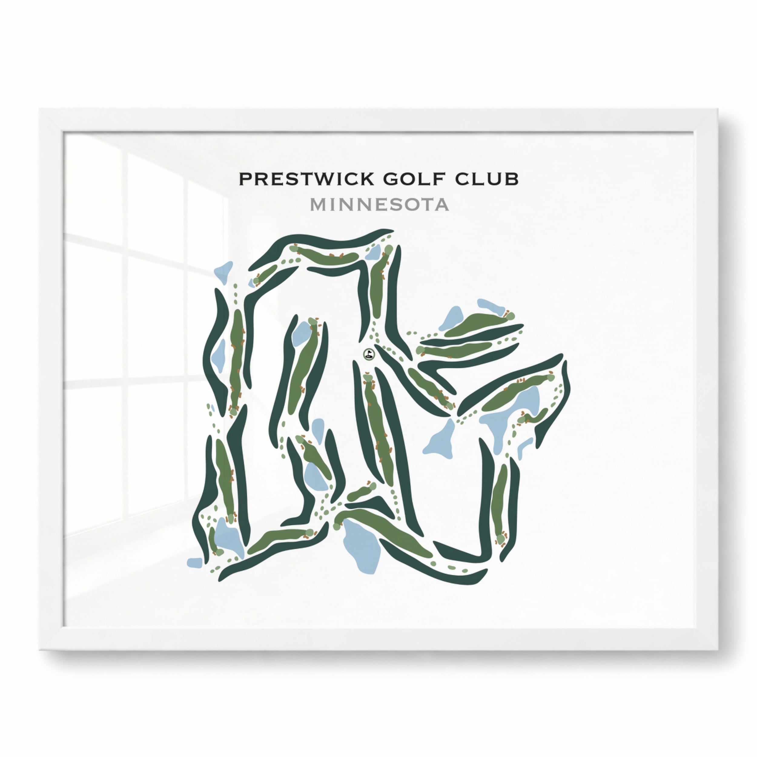 Prestwick Golf Club, Minnesota - Printed Golf Courses