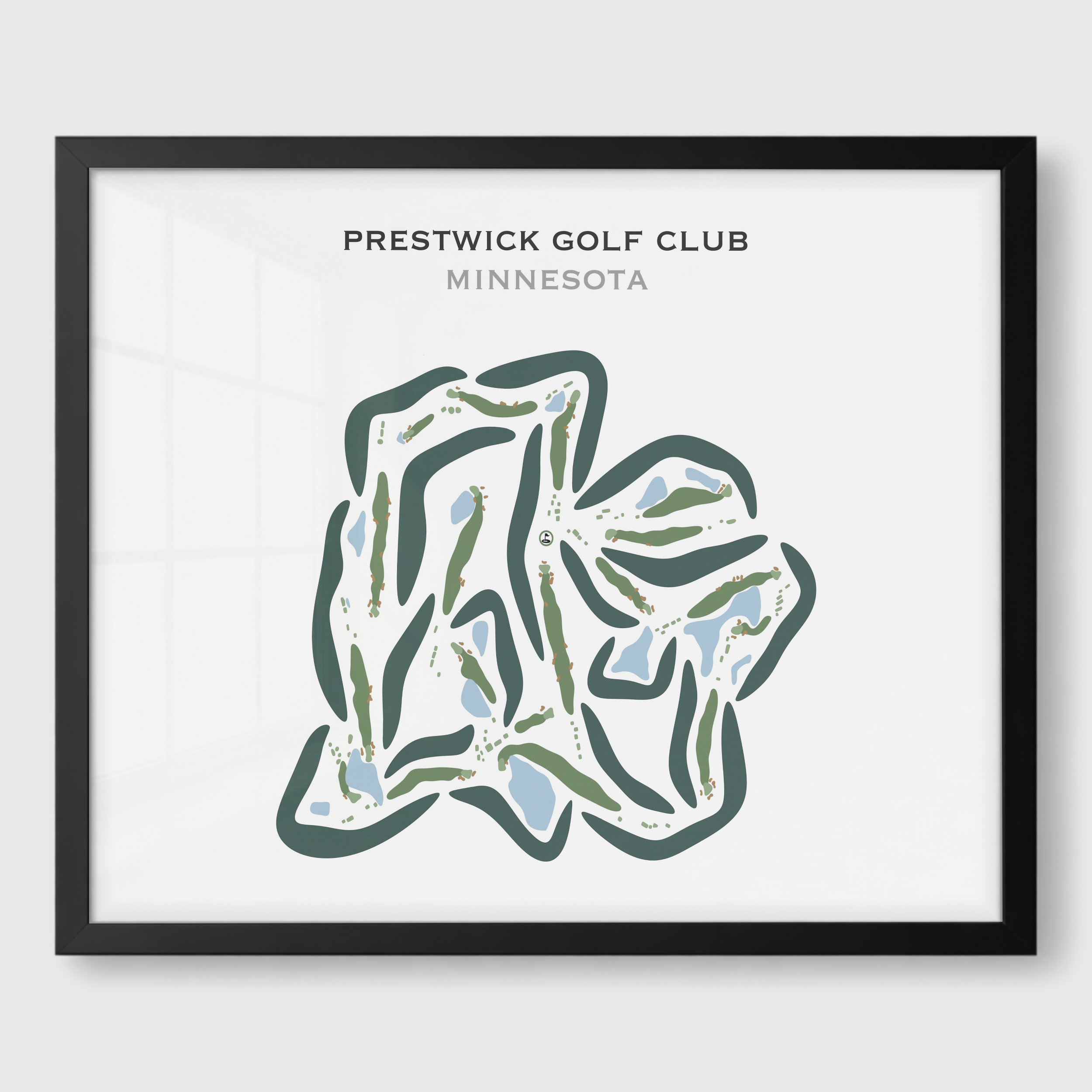 Prestwick Golf Club, Minnesota - Printed Golf Courses