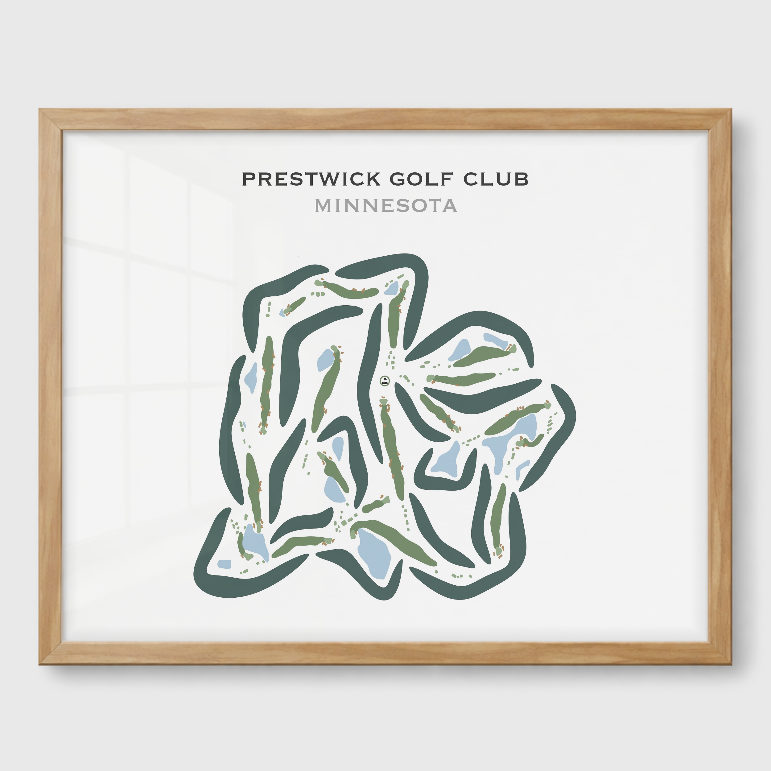Prestwick Golf Club, Minnesota - Printed Golf Courses