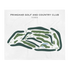 Primghar Golf and Country Club, Iowa - Printed Golf Courses