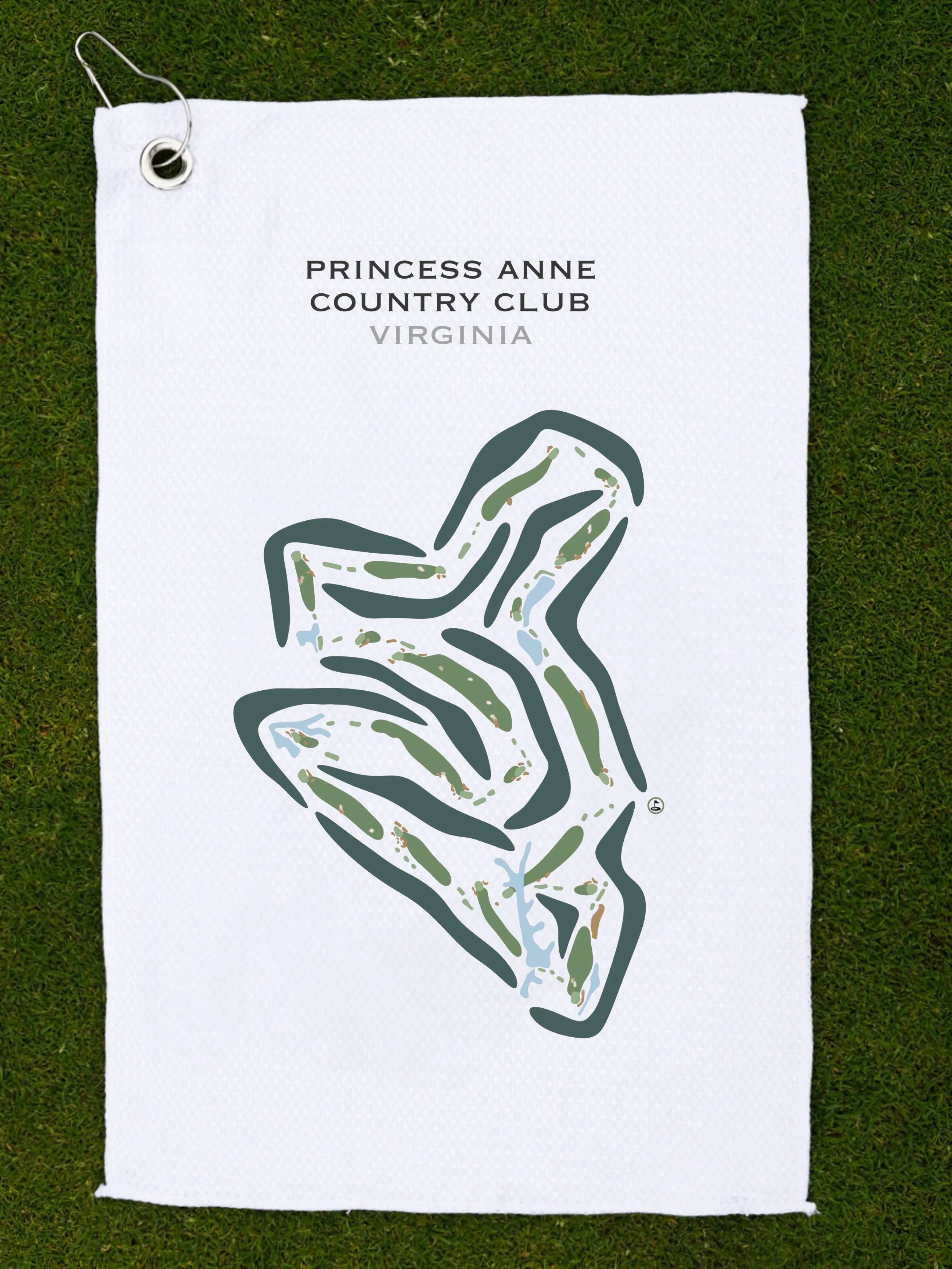 Princess Anne Country Club, Virginia - Printed Golf Courses