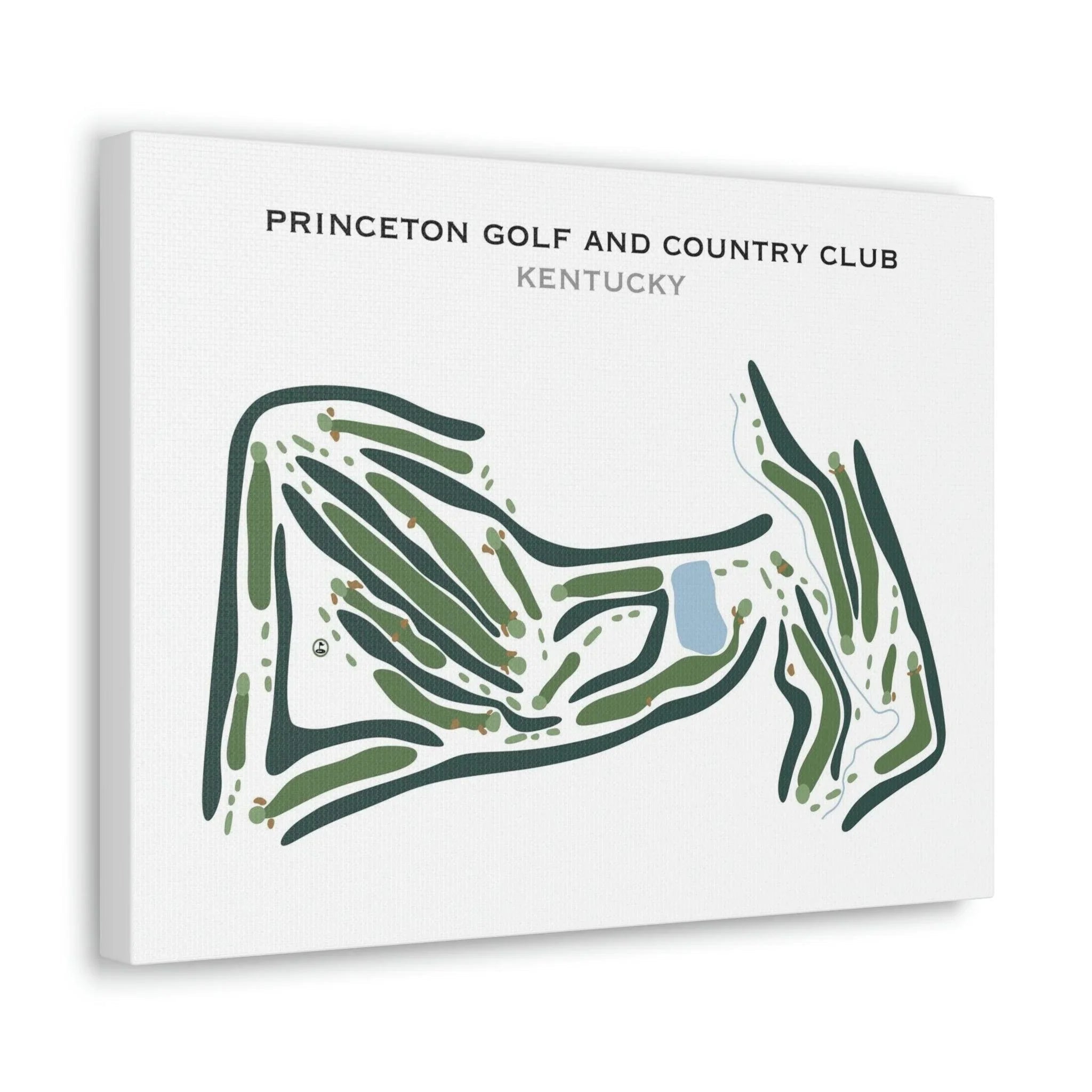 Princeton Golf & Country Club, Kentucky - Printed Golf Courses