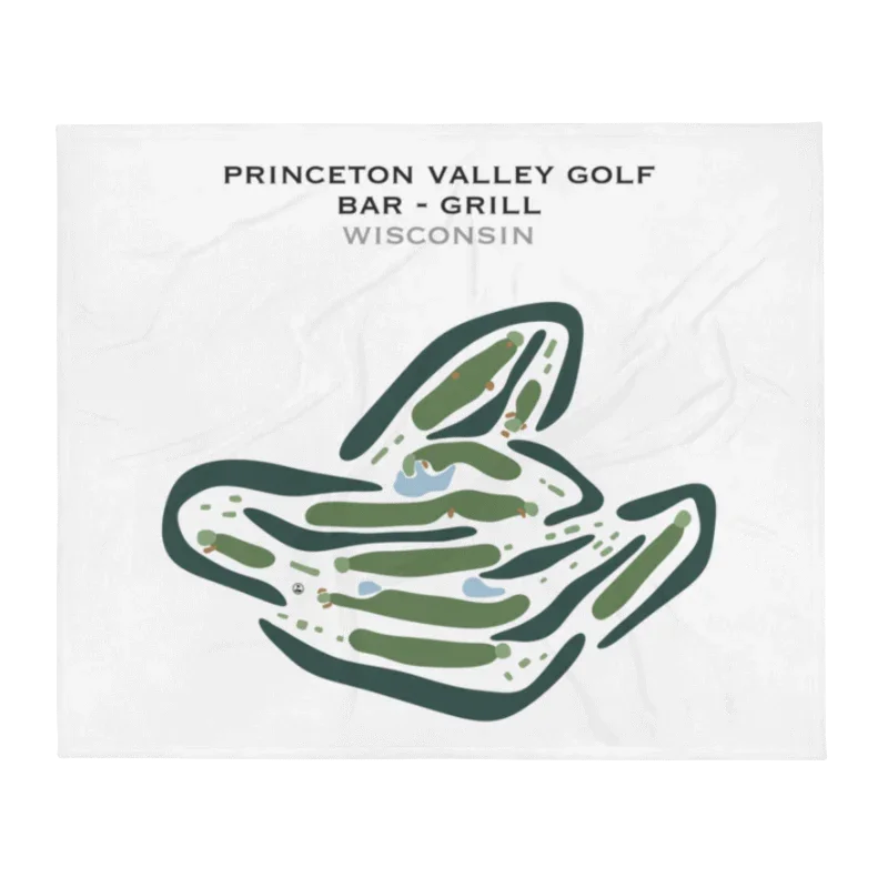 Princeton Valley Golf - Bar - Grill, Wisconsin - Printed Golf Courses