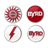 BYRD BALL MARKERS ✯ Byrd Logos