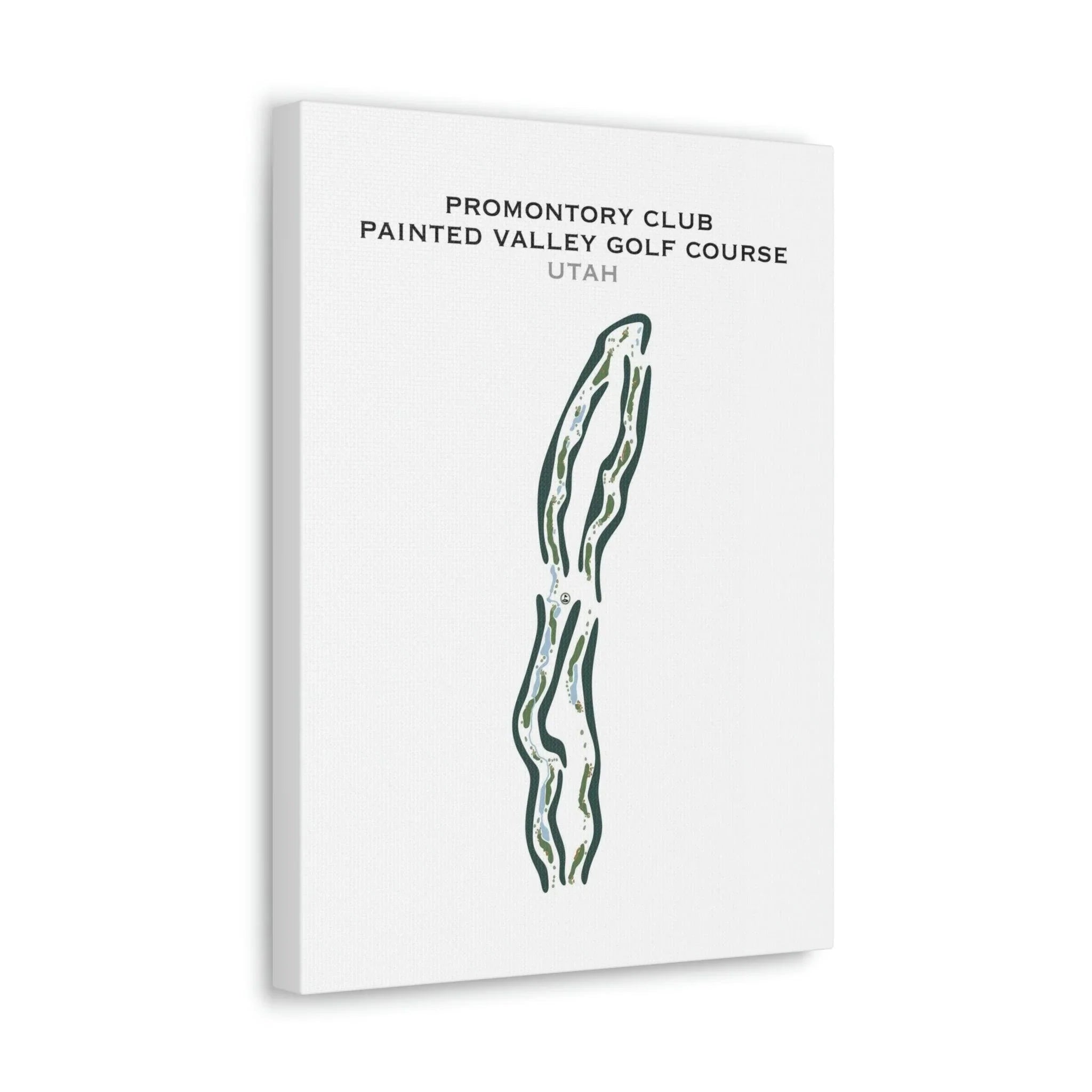 Promontory Club, Painted Valley Golf Course, Utah - Printed Golf Course