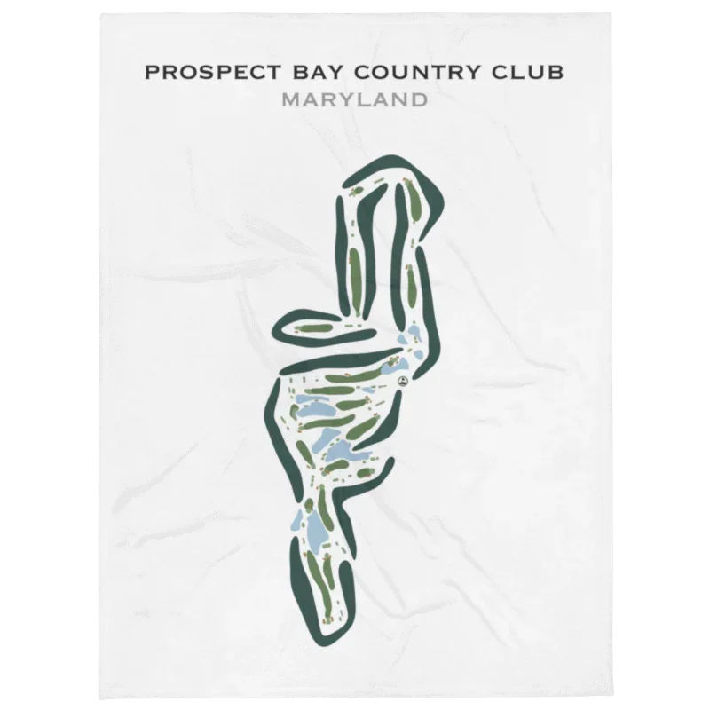 Prospect Bay Country Club, Maryland - Printed Golf Courses