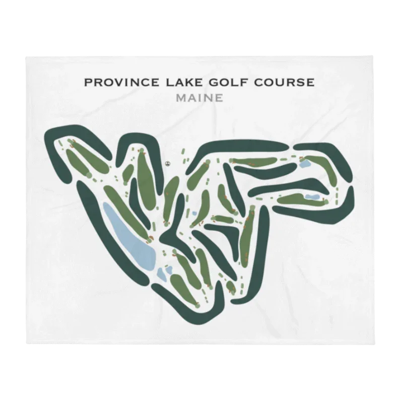 Province Lake Golf Course, Maine - Printed Golf Courses