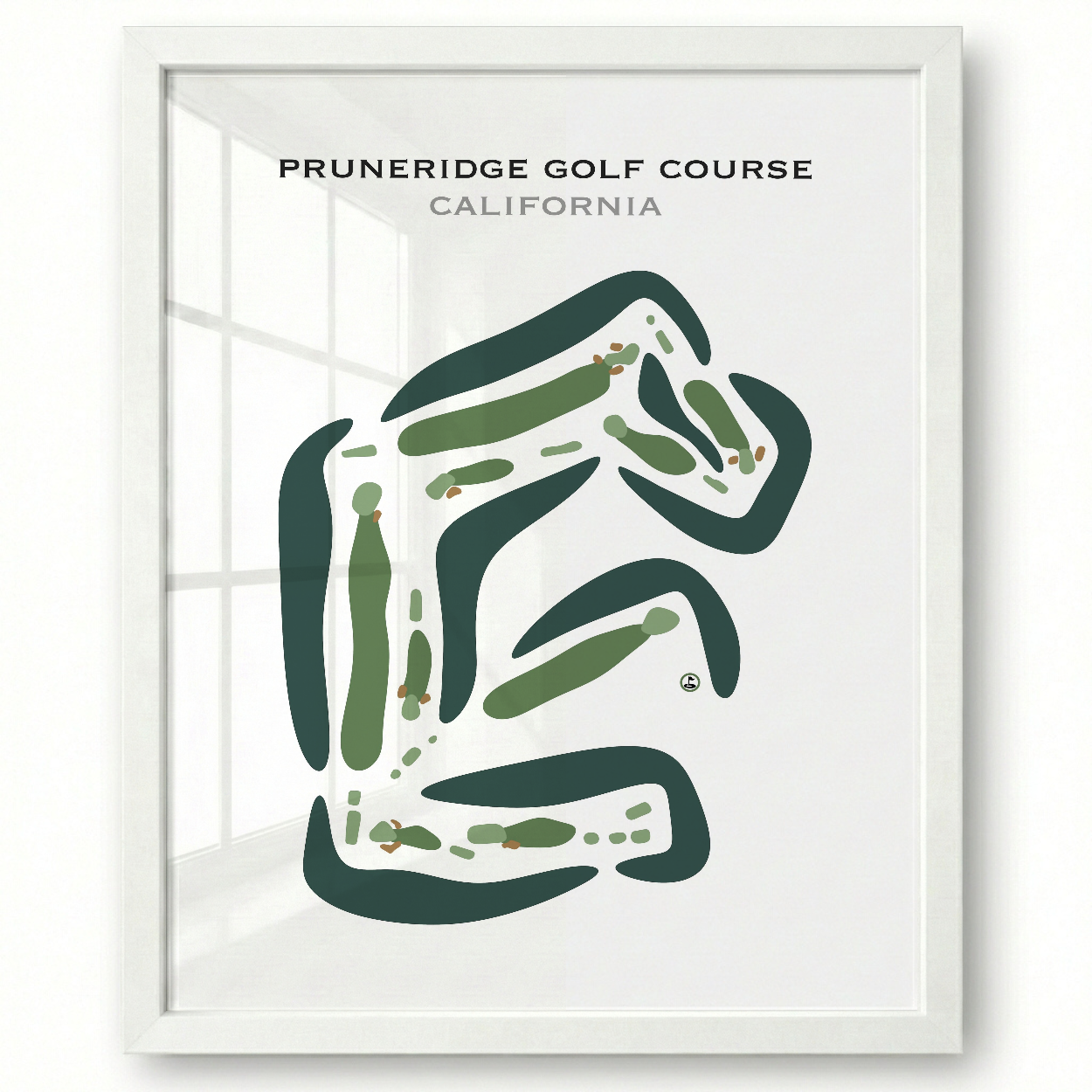 Pruneridge Golf Course, California - Printed Golf Courses