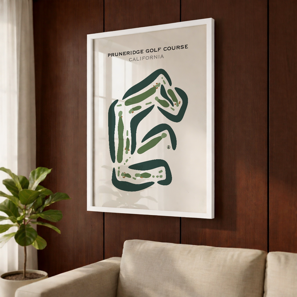 Pruneridge Golf Course, California - Printed Golf Courses