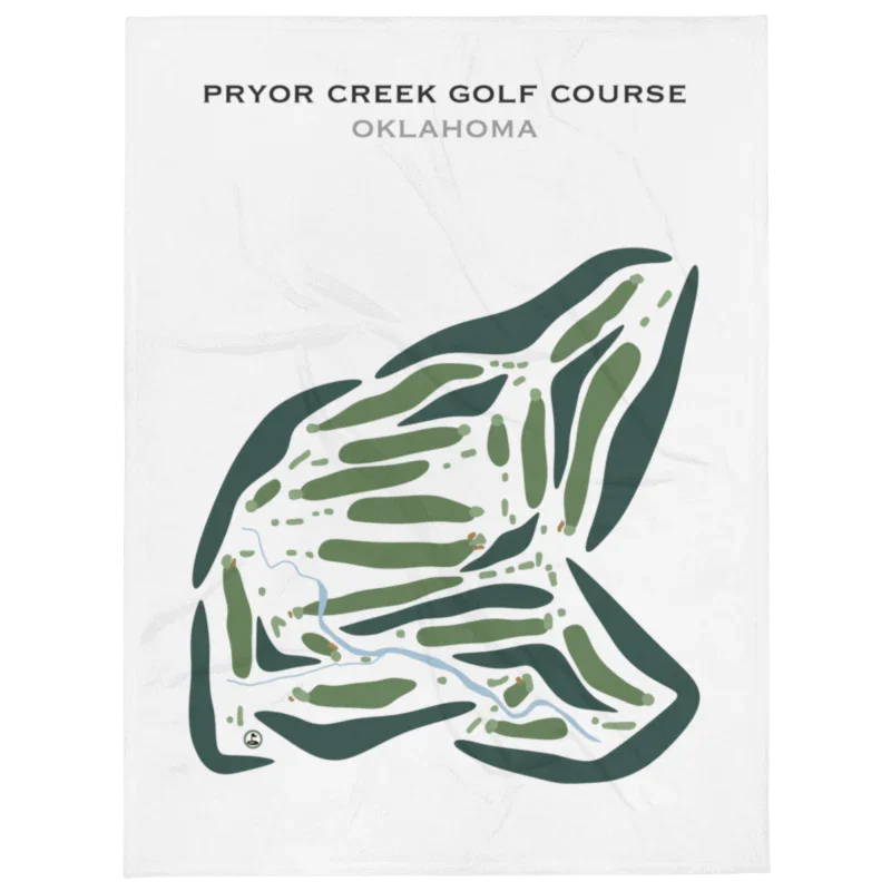 Pryor Creek Golf Course, Oklahoma - Printed Golf Courses
