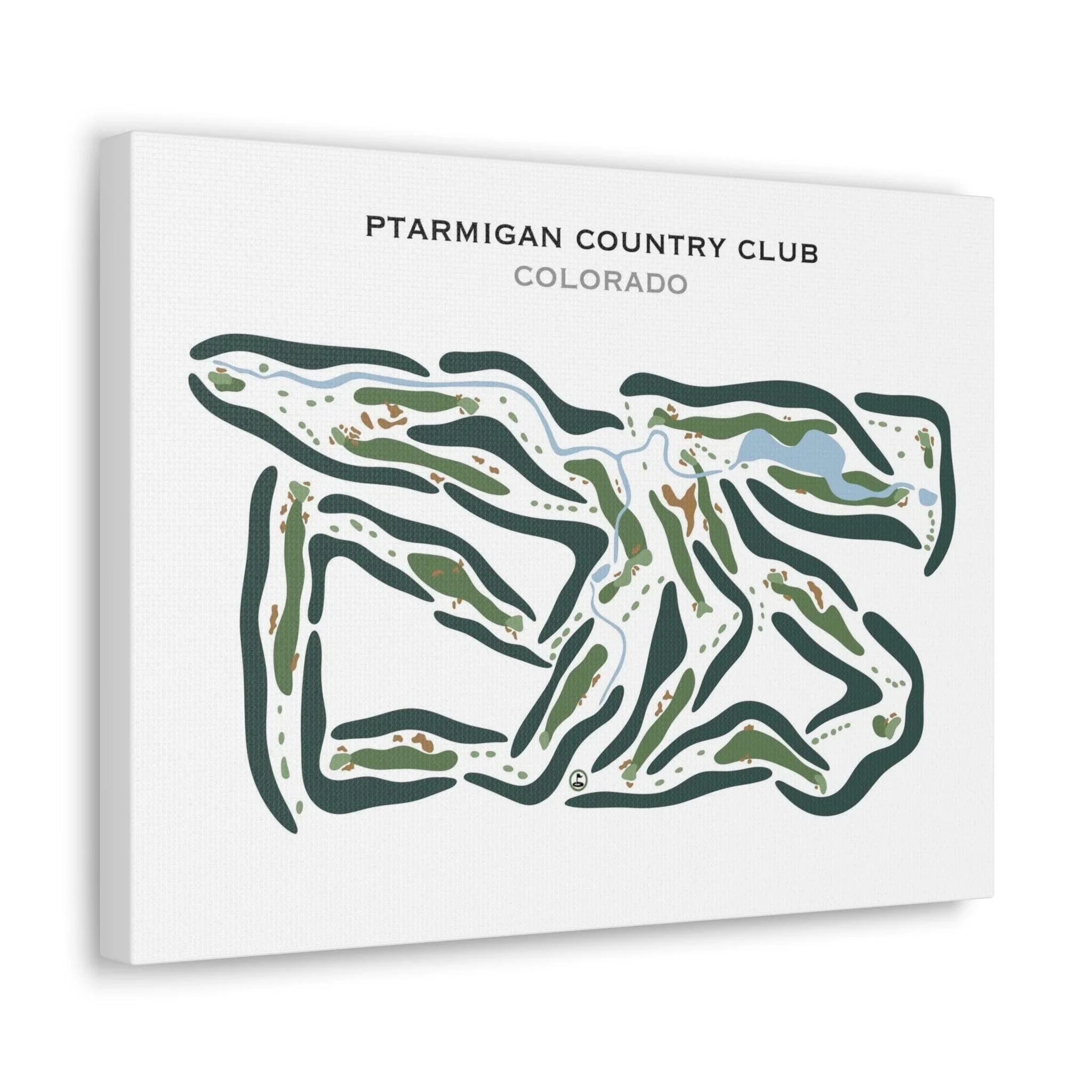 Ptarmigan Golf Course, Colorado - Printed Golf Courses