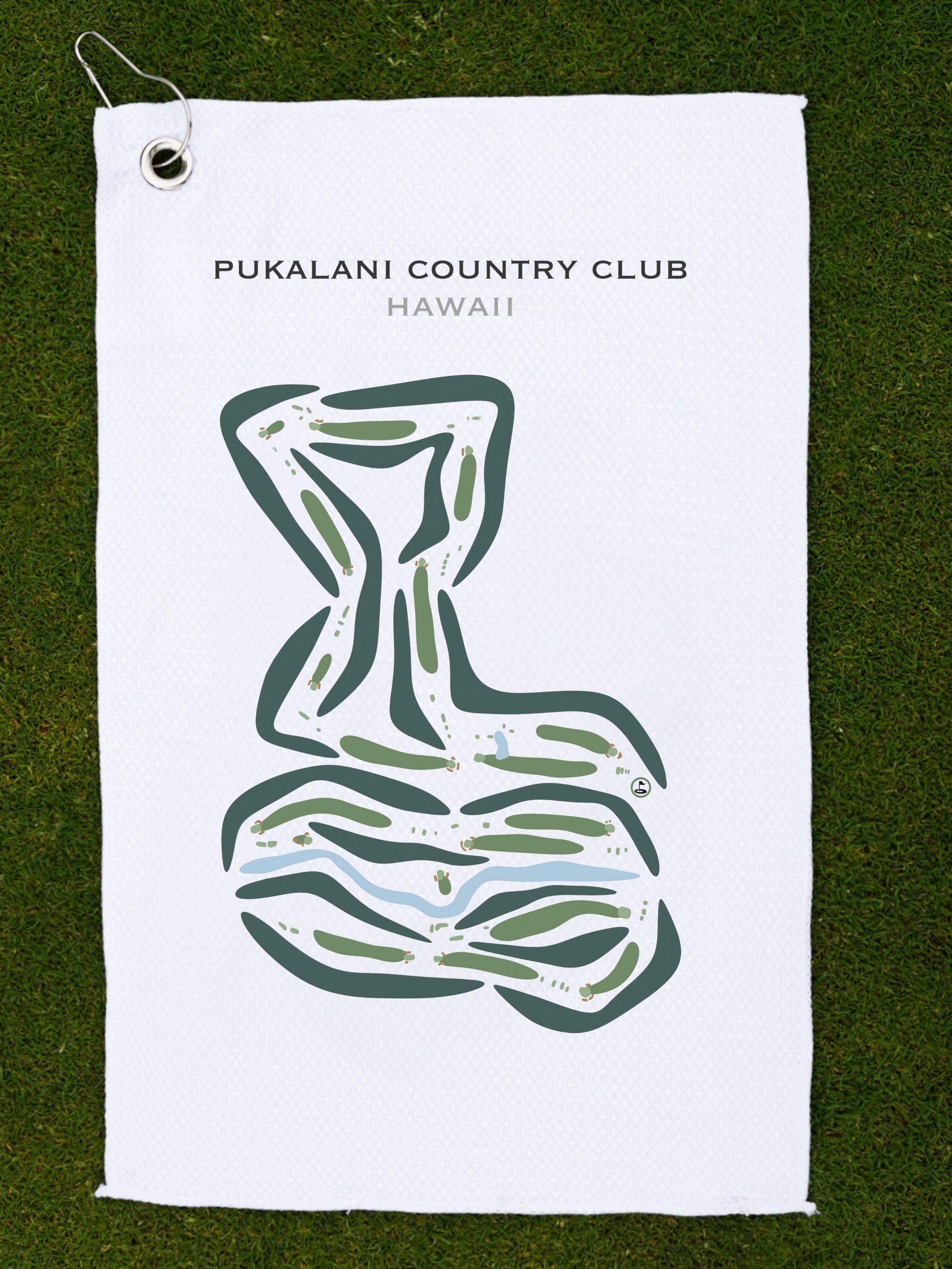 Pukalani Country Club, Hawaii - Printed Golf Courses