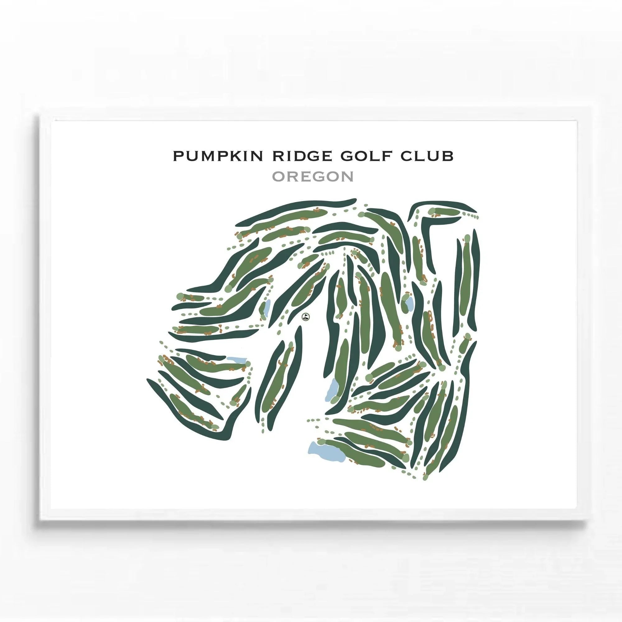 Pumpkin Ridge Golf Club, Oregon - Printed Golf Courses
