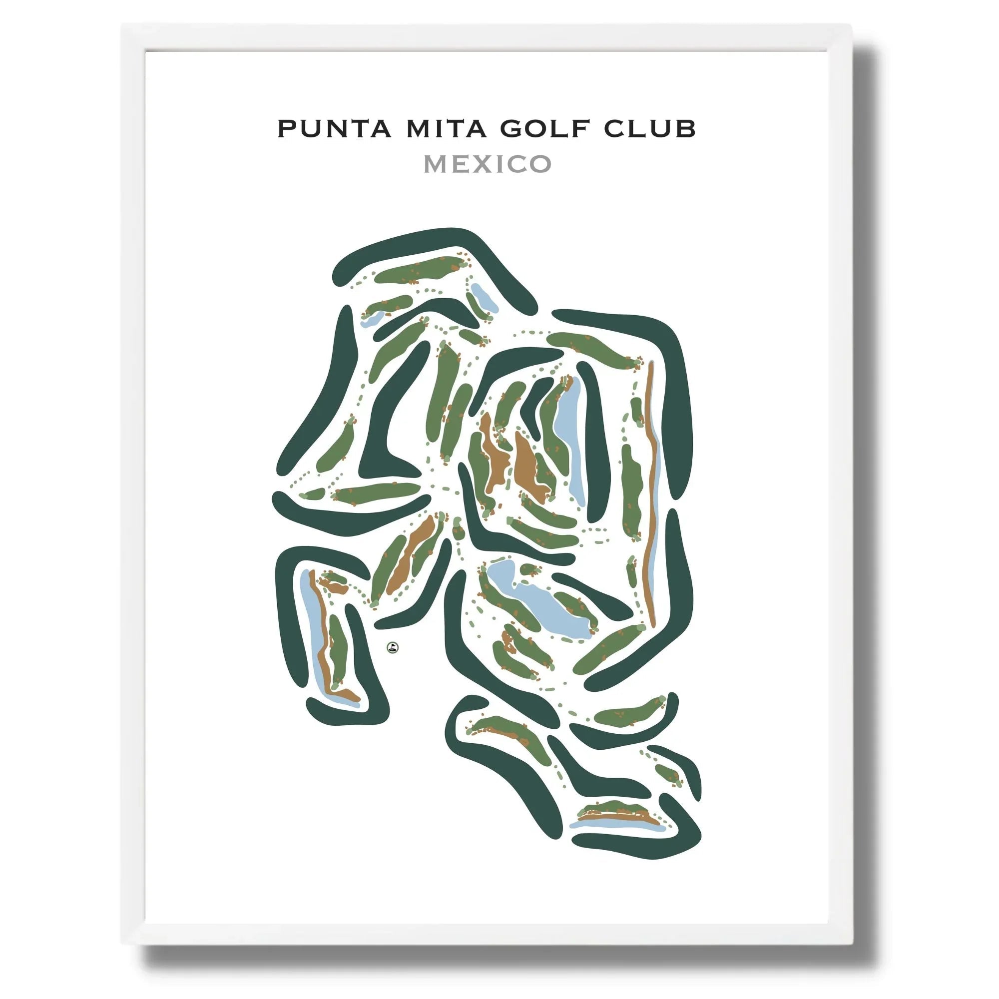 Punta Mita Golf Club, Mexico - Printed Golf Courses