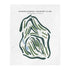 Punxsutawney Country Club, Pennsylvania - Printed Golf Course