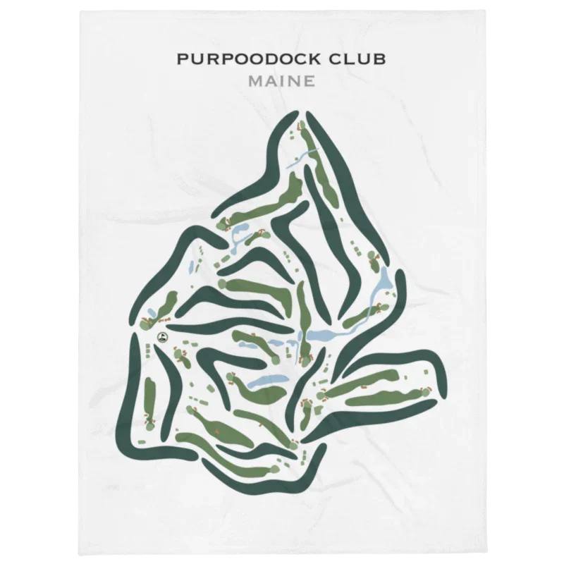 Purpoodock Club, Maine - Printed Golf Courses