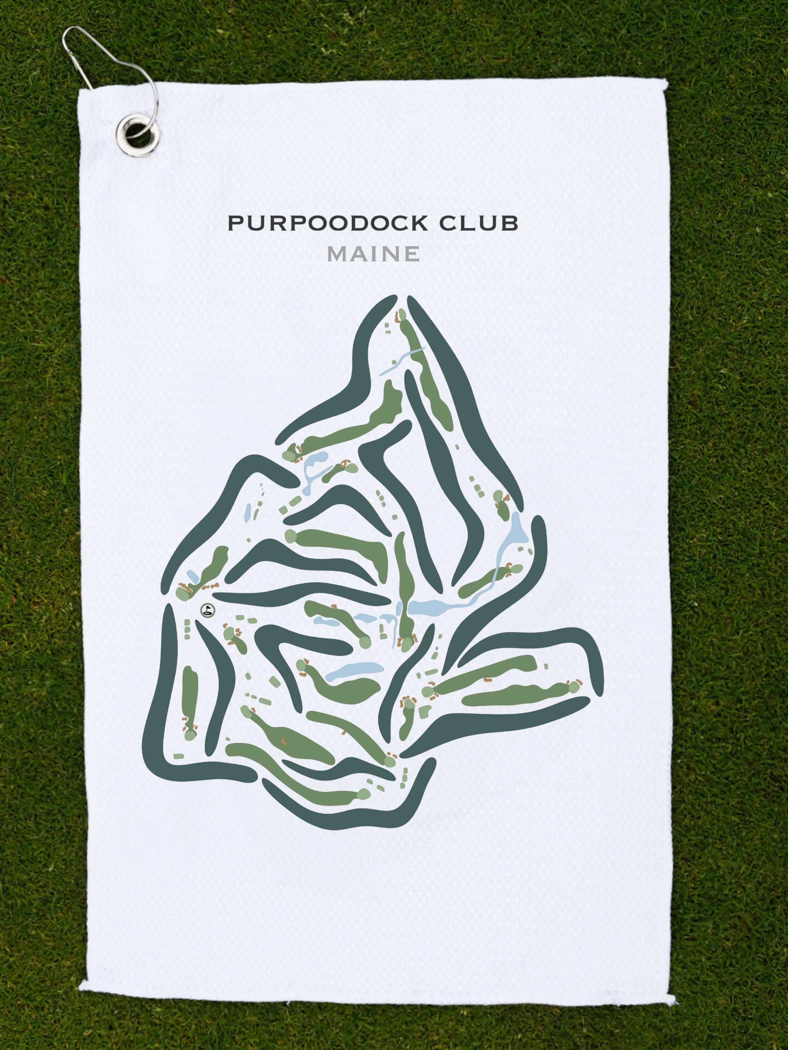 Purpoodock Club, Maine - Printed Golf Courses