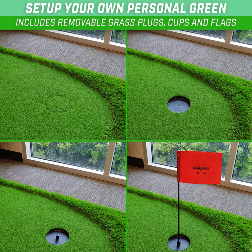 GoSports 12 ft x 5 ft Golf Putting Green Indoor/Outdoor