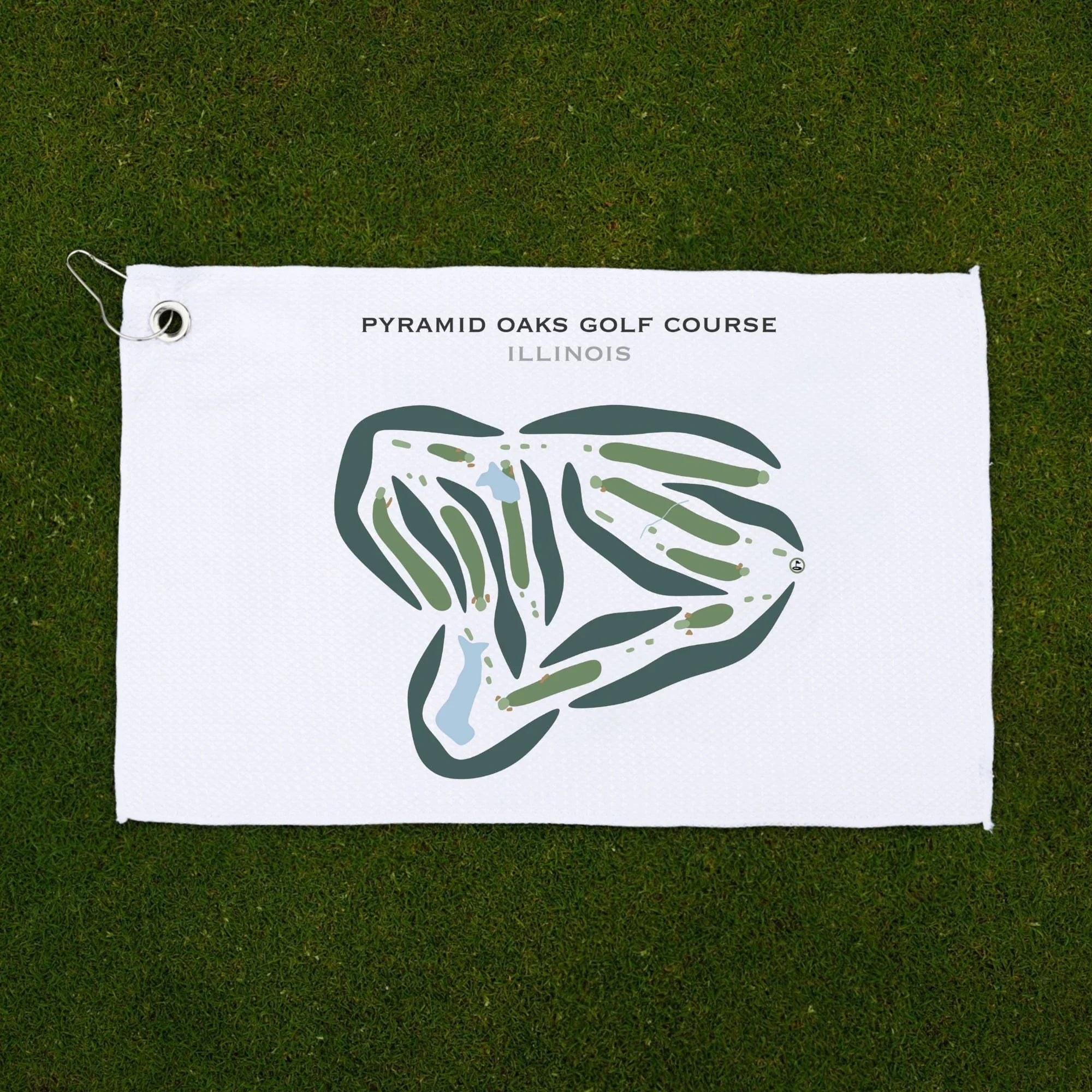 Pyramid Oaks Golf Course, Illinois - Printed Golf Courses