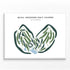Quail Meadows Golf Course, Illinois - Printed Golf Courses