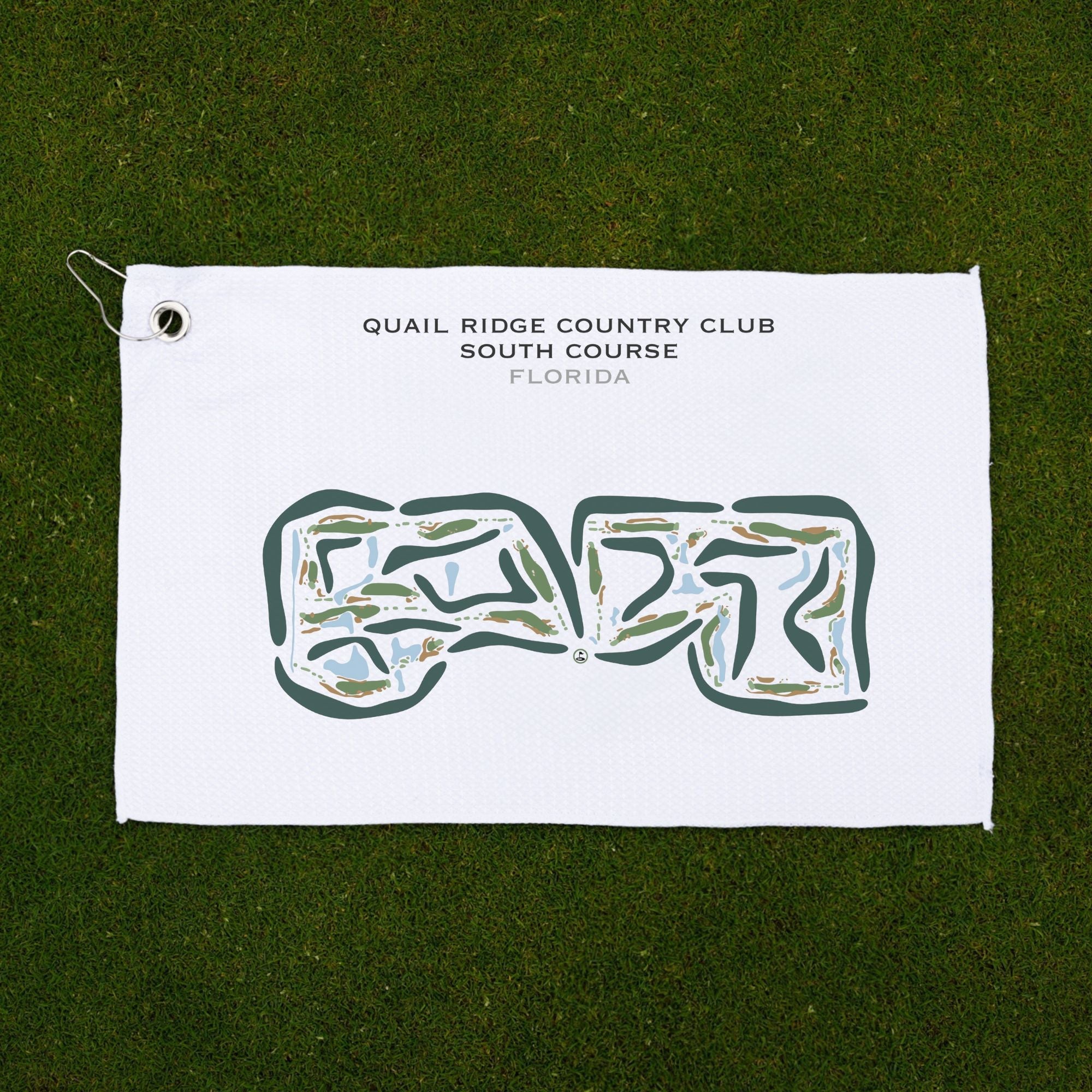 Quail Ridge Country Club - South Course, Florida - Printed Golf Courses