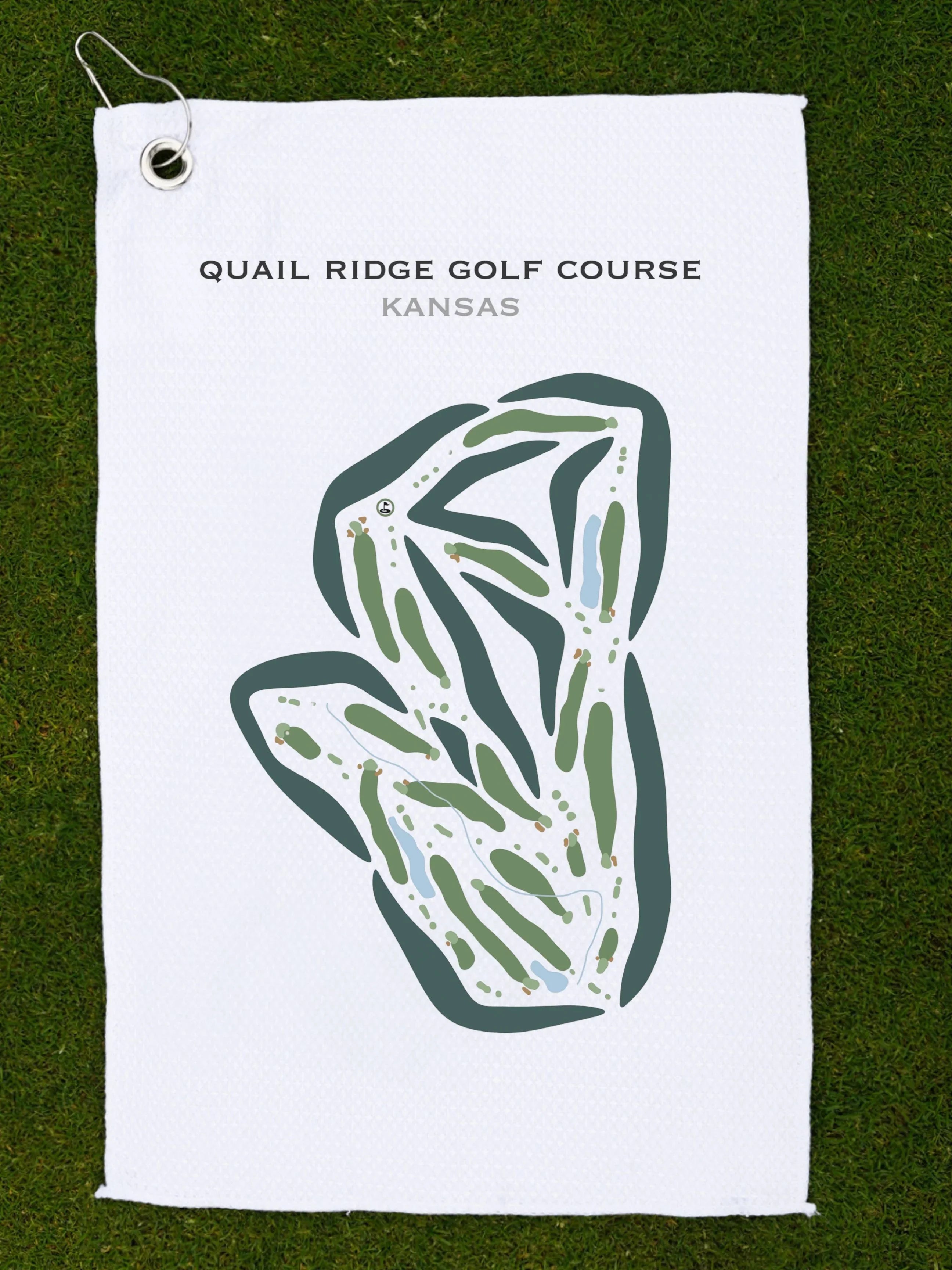 Quail Ridge Golf Course, Kansas - Printed Golf Courses