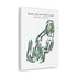 Quail Valley Golf Club, Pennsylvania - Printed Golf Courses