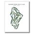 Quaker Ridge Golf Club, New York - Printed Golf Course