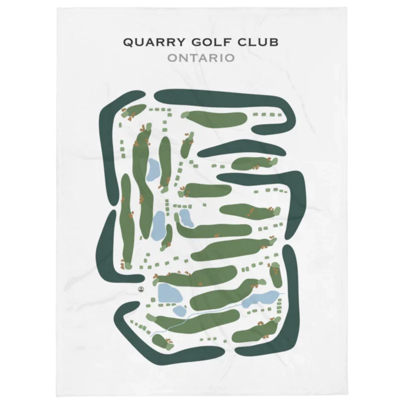 Quarry Golf Club, Ontario, Canada - Printed Golf Courses