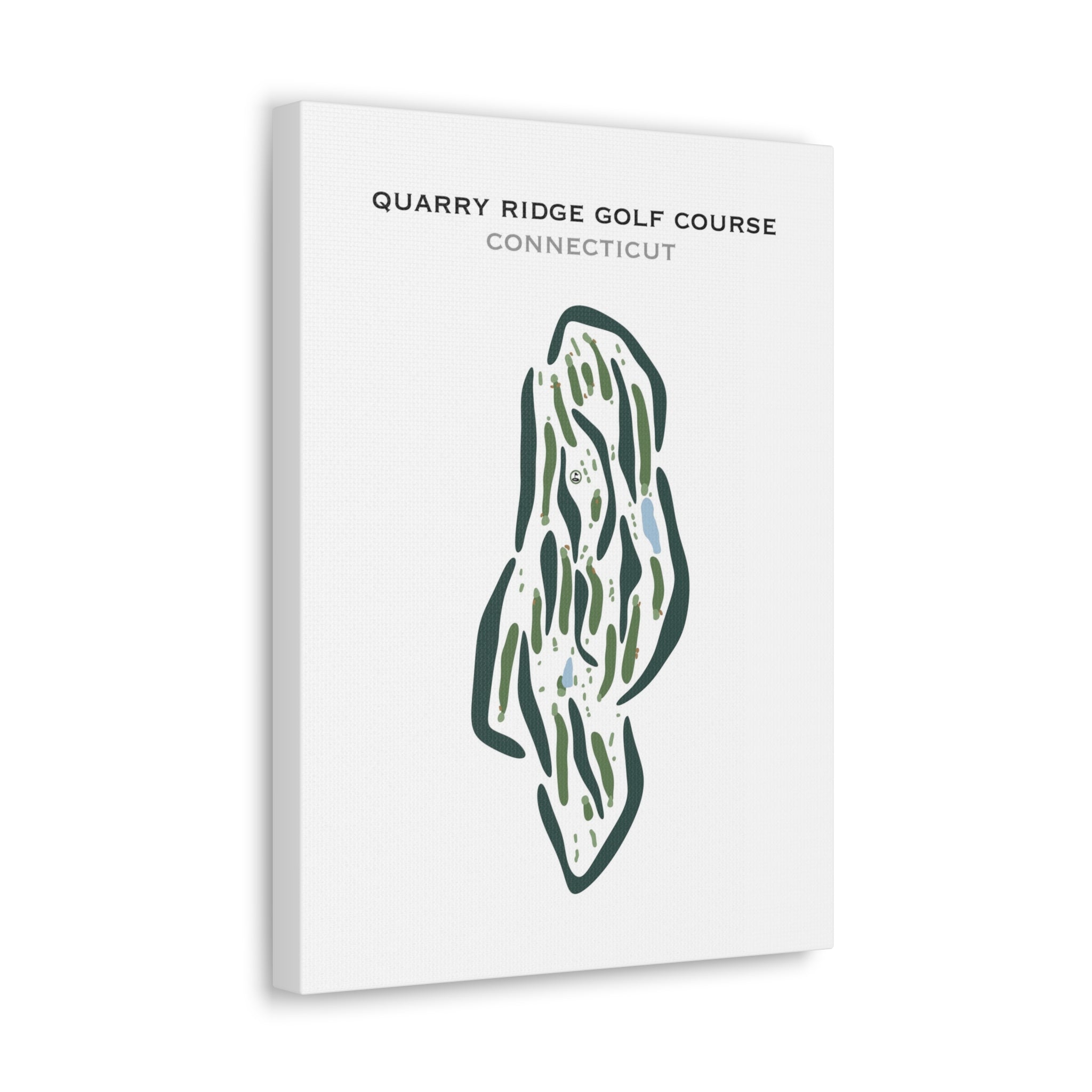 Quarry Ridge Golf Course, Connecticut - Printed Golf Courses