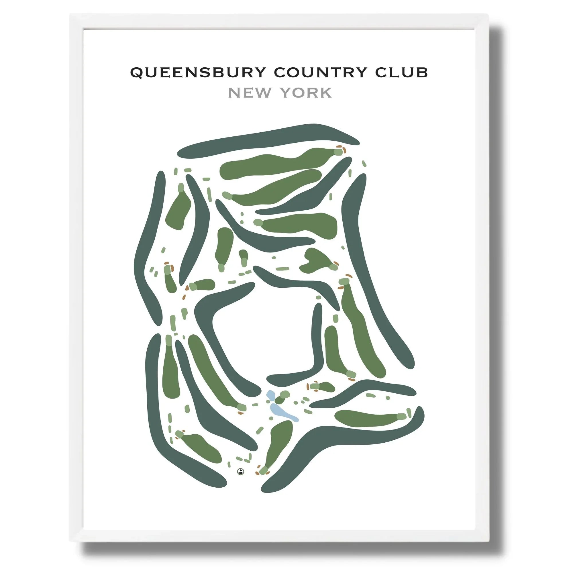 Queensbury Country Club, New York - Printed Golf Courses