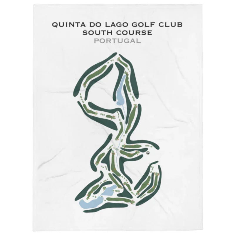 Quinta do Lago South Golf Course, Portugal - Printed Golf Course