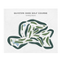 Quinton Oaks Golf Course, Virginia - Printed Golf Courses