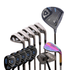 Lazrus Golf 8 pc Set - LAZ2 Driver, 6-PW Irons or 6-PW Hybrids, 52° Wedge, Putter
